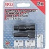 Bgs Technic Deguonies jutiklio sriegio taisymo įrankis M18 x 1,5 mm | M12 x 1,25 mm | 2 vnt. (65591)