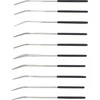 Bgs Technic Deimantinių dildelių rinkinys | lenktos | 140 x 3 mm | 10 vnt. (1921)