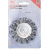 Bgs Technic Diskinis šepetys | 6 mm antgalis | susuktas | Ø 75 mm (3982)