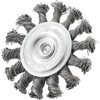 Bgs Technic Diskinis šepetys | 6 mm antgalis | susuktas | Ø 75 mm (3982)