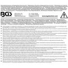 Bgs Technic Dvigubas žarnos adapteris stabdžių nuorinimui | BGS 8066 (8066-3)