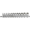 Bgs Technic Galvučių rinkinys, 12-kampės | 6.3 mm (1/4") | 4 - 14 mm | 13 vnt.. (2269)