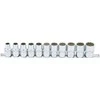 Bgs Technic Galvučių rinkinys 12 kampų | 12,5 mm (1/2") | 10 - 21 mm | 11 vnt. (9107)