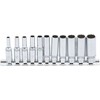 Bgs Technic Galvučių rinkinys, 12 kampų, ilgos | 6.3 mm (1/4") | 11 vnt. (5251)