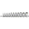 Bgs Technic Galvučių rinkinys E-Tipas | 6.3 mm (1/4") / 10 mm (3/8") | 12 vnt. (2038)