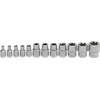 Bgs Technic Galvučių rinkinys E-Tipas | 6.3 mm (1/4") / 10 mm (3/8") | 12 vnt. (2038)