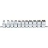 Bgs Technic Galvučių rinkinys, šešiakampės | 12,5 mm (1/2") | 10 - 21 mm | 11 vnt. (9106)
