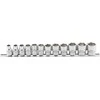 Bgs Technic Galvučių rinkinys, šešiakampės | 10 mm (3/8") | 8 - 19 mm | 12 vnt. (9104)