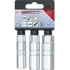 Bgs Technic Galvučių rinkinys žvakėms 12 kampų | 10 mm (3/8") | 14 - 16 - 18 mm | 3 vnt. (6858)