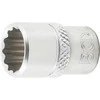 Bgs Technic Galvutė, 12 kampų | 6.3 mm (1/4") | 7/16" (10878)