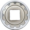 Bgs Technic Galvutė daugiafunkcinė 1/2", 27mm (10227)