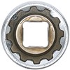 Bgs Technic Galvutė daugiafunkcinė ilga | 6,3 mm (1/4") | 13 mm (10163)