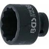 Bgs Technic Galvutė smūginė | 12 kampų | 12,5 mm (1/2") | 36 mm (5316)