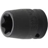 Bgs Technic Galvutė smūginė E-Star | 12,5 mm (1/2") | E22 (9779-22)