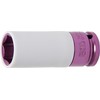 Bgs Technic Galvutė smūginė ilga plonasienė | su plastikine apsauga | 12,5 mm (1/2") | 22 mm (7208)