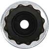 Bgs Technic Galvutė žvakėms su guminiu laikikliu, 12-kampė, ilga | 12,5 mm (1/2") | 16 mm (2448)