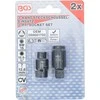 Bgs Technic Galvutės įpurškimo siurbliams | 3-kampų | 7 / 12.6 mm (8953)