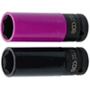 Bgs Technic Galvutės smūginės ilgos plonasienės | su plastikine apsauga | 12,5 mm (1/2") | 20.5 + 21.5 mm | 2 vnt (7329)