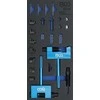 Bgs Technic Grandinės kniedijimo rinkinys | Mercedes-Benz (8848)