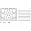 Bgs Technic Guminis padas | auto keltuvams | 160 x 120 x 115 mm (7039)