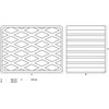 Bgs Technic Guminis padas | auto keltuvams | 160 x 120 x 100 mm (7008)