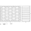 Bgs Technic Guminis padas | auto keltuvams | 160 x 120 x 60 mm (7038)