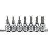 Grąžtas Bgs Technic Įpresuotų antgalių rinkinys | 10 mm (3/8") | T-Star (Torx) T15 - T50 | 7 vnt. (5108)