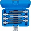 Bgs Technic Įpresuotų antgalių rinkinys | 12,5 mm (1/2") | šarnyrinis Hex šešiakampis 5-12 mm | 6 vnt. (4258)
