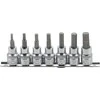Bgs Technic Įpresuotų antgalių rinkinys | 10 mm (3/8") | Hex šešiakampis 1/8" - 3/8"| coliniai dydžiai | 7 vnt. (5104)
