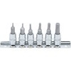 Bgs Technic Įpresuotų antgalių rinkinys | 6.3 mm (1/4") | Hex šešiakampis 1,5 - 6 mm | 6 vnt. (5151)