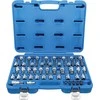 Bgs Technic Įpresuotų antgalių rinkinys | 12,5 mm (1/2") / 8 mm (5/16") | 49 vnt. (5188)