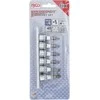 Bgs Technic Įpresuotų antgalių rinkinys | 10 mm (3/8") | Šarnyrinis hex šešiakampis | 3 - 8 mm | 7 vnt. (5109)