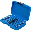 Bgs Technic Įpresuotų antgalių rinkinys | 6.3 mm (1/4") | T-Star (Torx) su šarnyriniu antgaliu | 7 vnt. (8618)