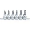 Bgs Technic Įpresuotų antgalių rinkinys | 10 mm (3/8") | Šarnyrinis hex šešiakampis | 3 - 8 mm | 7 vnt. (5109)