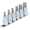 Bgs Technic Įpresuotų antgalių rinkinys | 12,5 mm (1/2") | Hex šešiakampis 6 - 14 mm | 6 vnt. (8887)