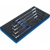 Bgs Technic Įrankių dėklas 1/3: Atsuktuvų rinkinys su slankiojančia T formos rankena | vidinis šešiakampis | 2 - 10 mm | 8 vnt. (6081)