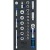 Bgs Technic Įrankių dėklas 1/3: galvučių rinkinys | 10 mm (3/8") | 26 vnt. (4052)