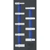 Bgs Technic Įrankių dėklas 1/3: Galvutės šešiakampės | 12,5 mm (1/2") | 10 - 24 mm | Ilgos | 9 vnt. (4057)