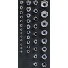 Bgs Technic Įrankių dėklas 1/3: galvutės 12 kampų | 6,3 mm (1/4"), 10 mm (3/8"), 12,5 mm (1/2") | 40 vnt. (4149)