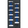 Bgs Technic Įrankių dėklas 1/3: Galvutės | 10 mm (3/8") | coliniai dydžiai | ilgos | 11 vnt. (4099)