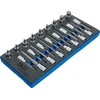 Bgs Technic Įrankių dėklas 1/3: Įpresuotų antgalių rinkinys | 12,5 mm (1/2") | Hex šešiakampis | 24 vnt. (4116)