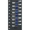Bgs Technic Įrankių dėklas 1/3: Įpresuotų antgalių rinkinys | 12,5 mm (1/2") | T-star (Torx) | 26 vnt. (4119)
