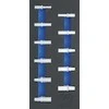 Bgs Technic Įrankių dėklas 1/3: šešiakampės galvutės | 10 mm (3/8") | 8 - 19 mm | ilgos | 11 vnt. (4058)