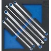 Bgs Technic Įrankių dėklas 2/3: dvigubo žiedo veržliarakčių rinkinys | labai ilgi | 10 x 11 - 22 x 24 mm | 6 vnt. (4194)