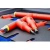 Bgs Technic Įrankių dėklas 2/3: VDE įpresuotų antgalių rinkinys | 12,5 mm (1/2") | T-Star (Torx) T20 - T55 | 10 vnt. (70217)