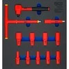 Bgs Technic Įrankių dėklas 2/3: VDE įrankių rinkinys | 10 mm (3/8") | 7 - 22 mm | 12 vnt. (70213)
