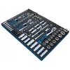 Bgs Technic Galvučių rinkinys dėkle | 1/4" / 3/8" / 1/2" | 90 dantų terkšlės | 192 vnt. (4036)