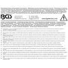Bgs Technic Įrankių dėklas 3/3: galvutės, antgaliai, ilgintuvai, terkšlė | 64 vnt (4799)