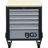 Bgs Technic Įrankių vežimėlis | 2x 5 stalčiai | 1 spintelė | tuščia (4199)