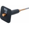 Bgs Technic Iškalėjas su gumine rankena – CrV, grūdintas, lakuotas kotas – Ø8 × 225 mm (9081)